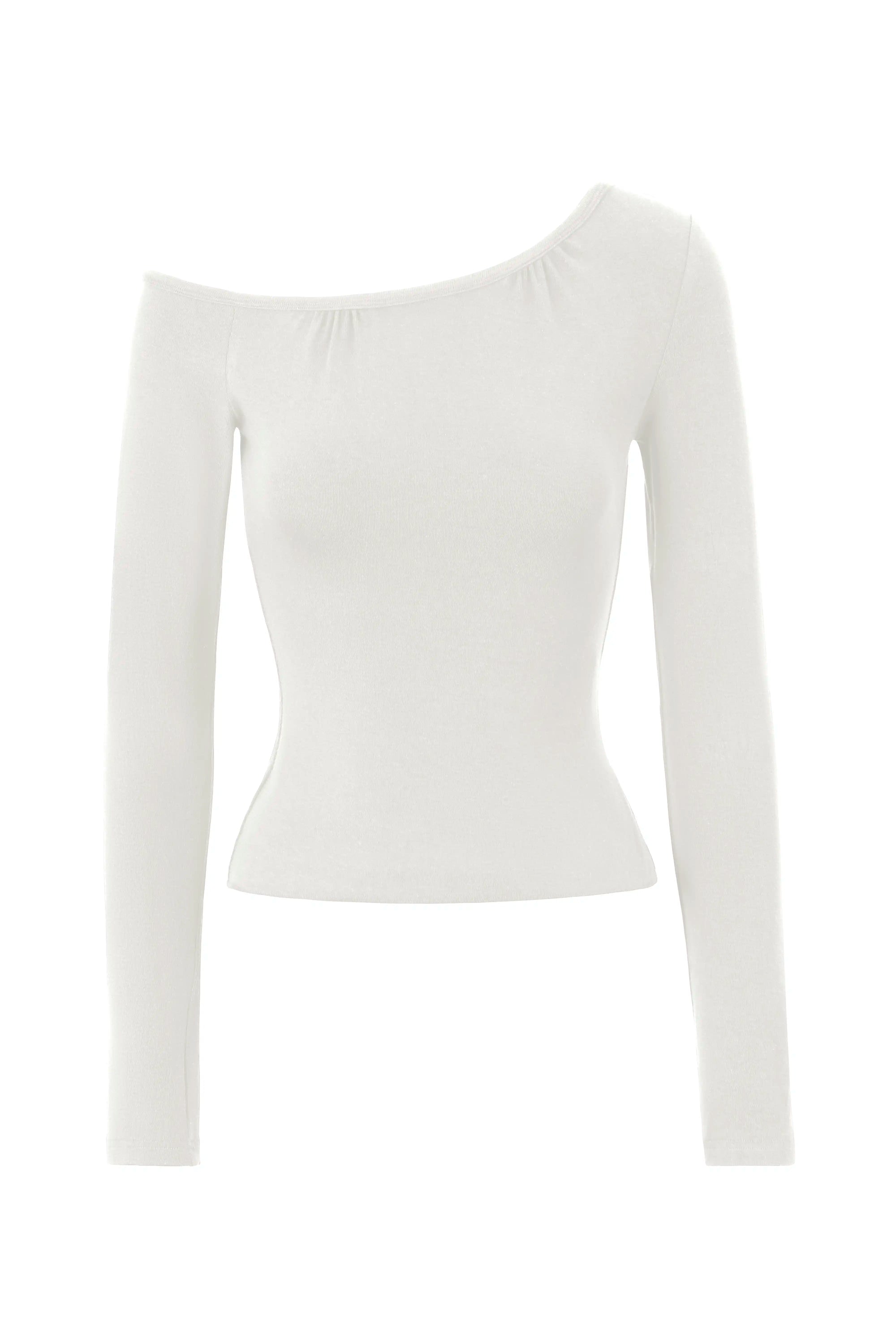 Off Shoulder Gathered Top