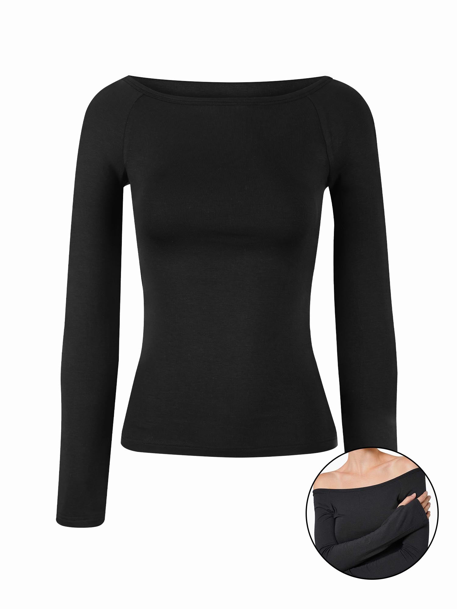 Multi-Wear Long Sleeve Top