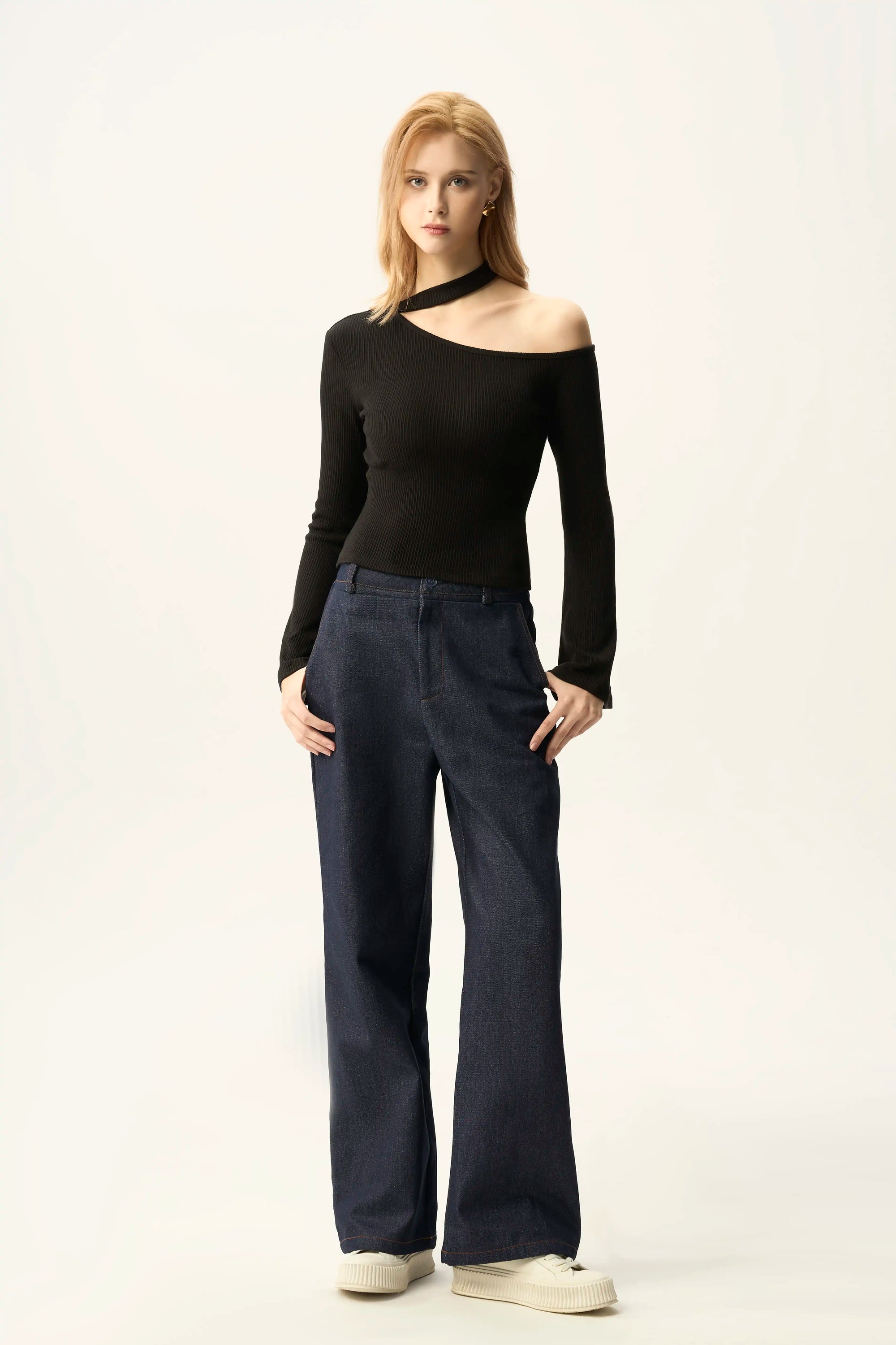 Off Shoulder Choker Top