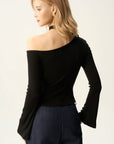 Off Shoulder Choker Top