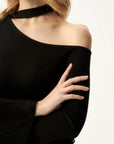 Off Shoulder Choker Top