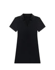 Classic Polo Collar Short Sleeve Minidress