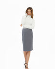 Stretchy Thin Turtleneck Long Sleeve Top