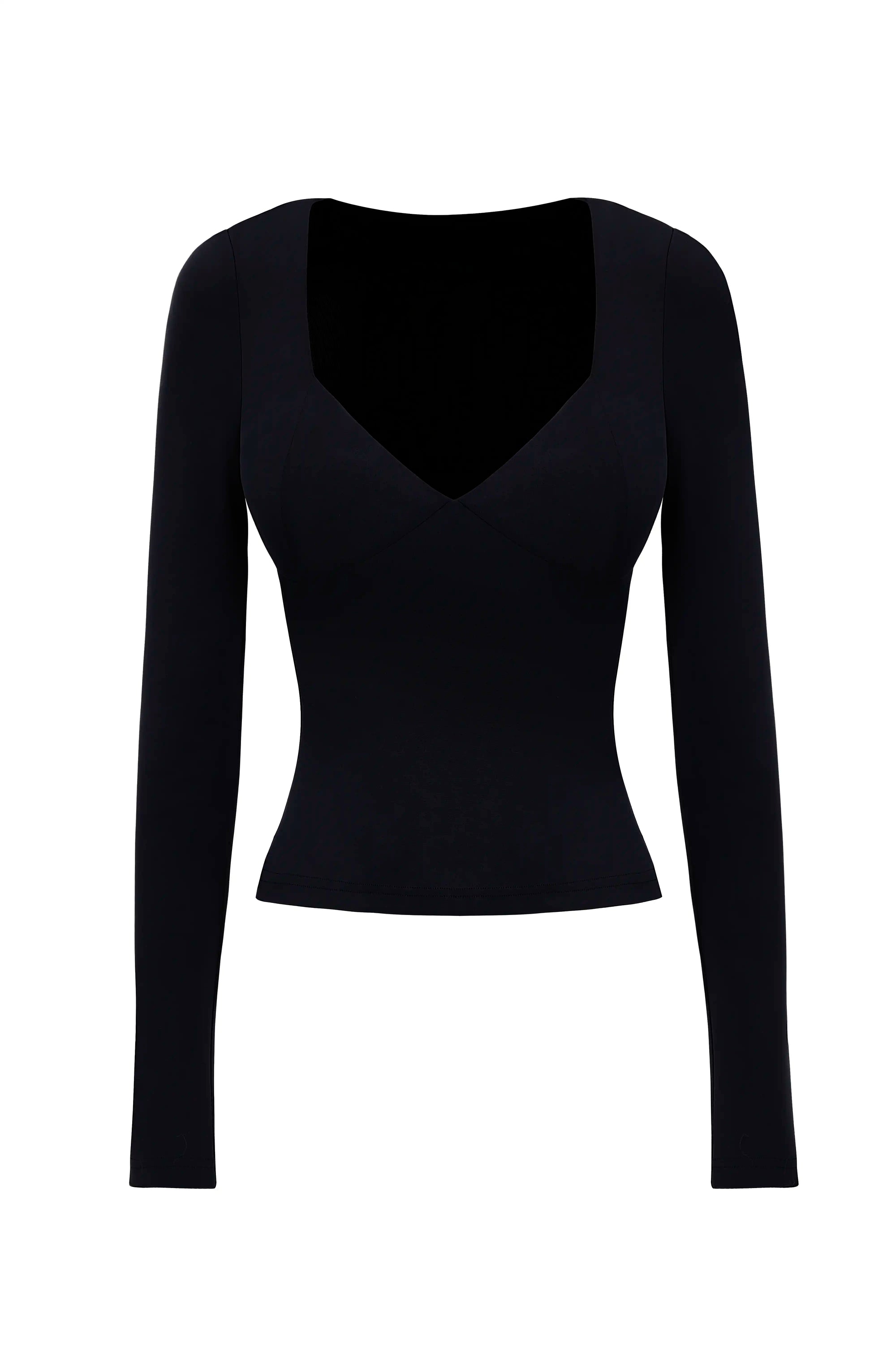Sculpting V Neck Top