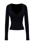 Sculpting V Neck Top