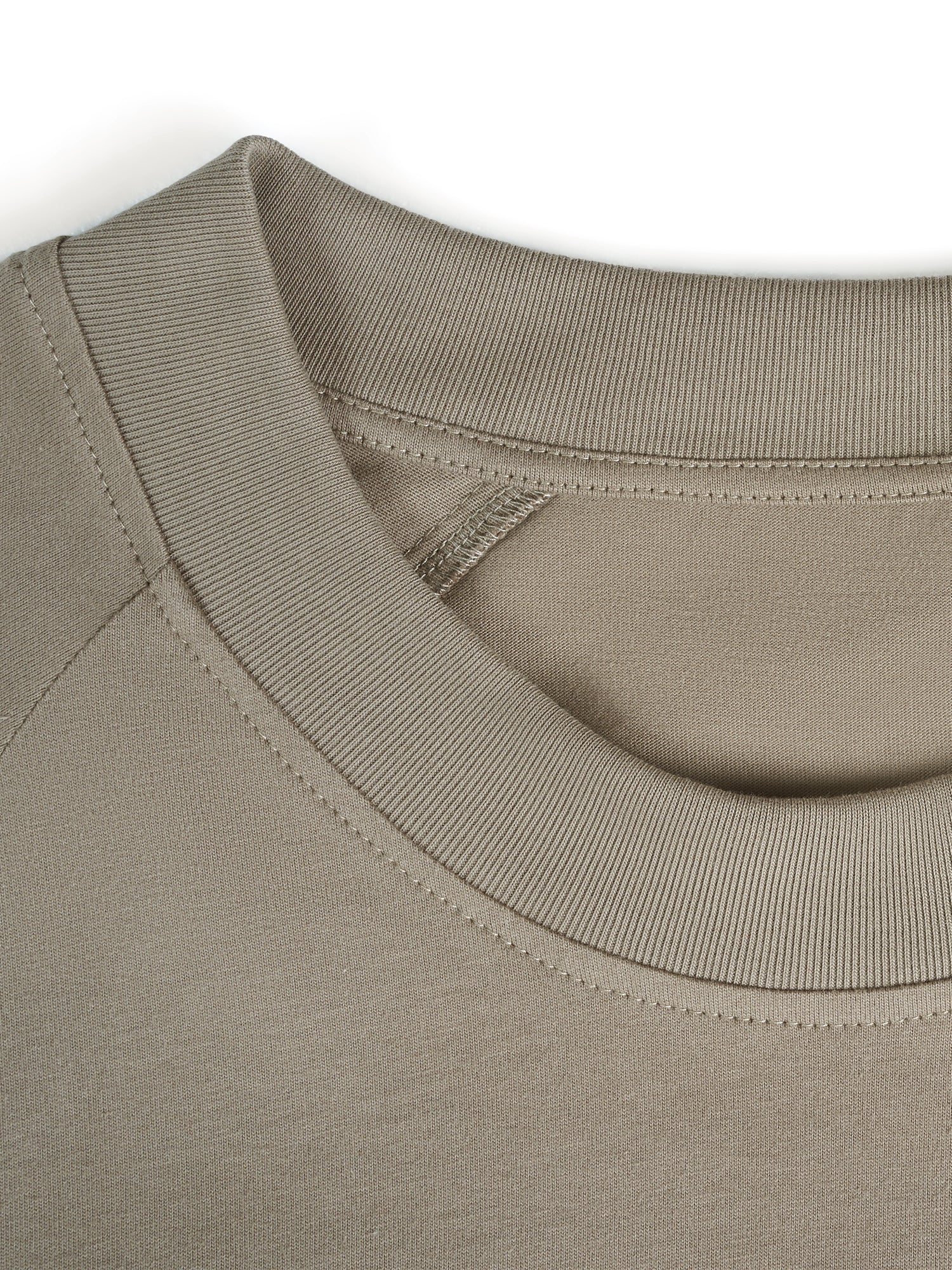 Raglan Sleeve Crewneck Sweater