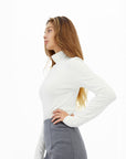 Stretchy Thin Turtleneck Long Sleeve Top