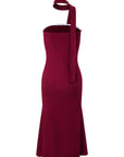 Halter Neck Cocktail Dress with Tie Detail