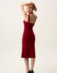 Halter Neck Cocktail Dress with Tie Detail