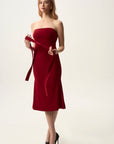 Halter Neck Cocktail Dress with Tie Detail