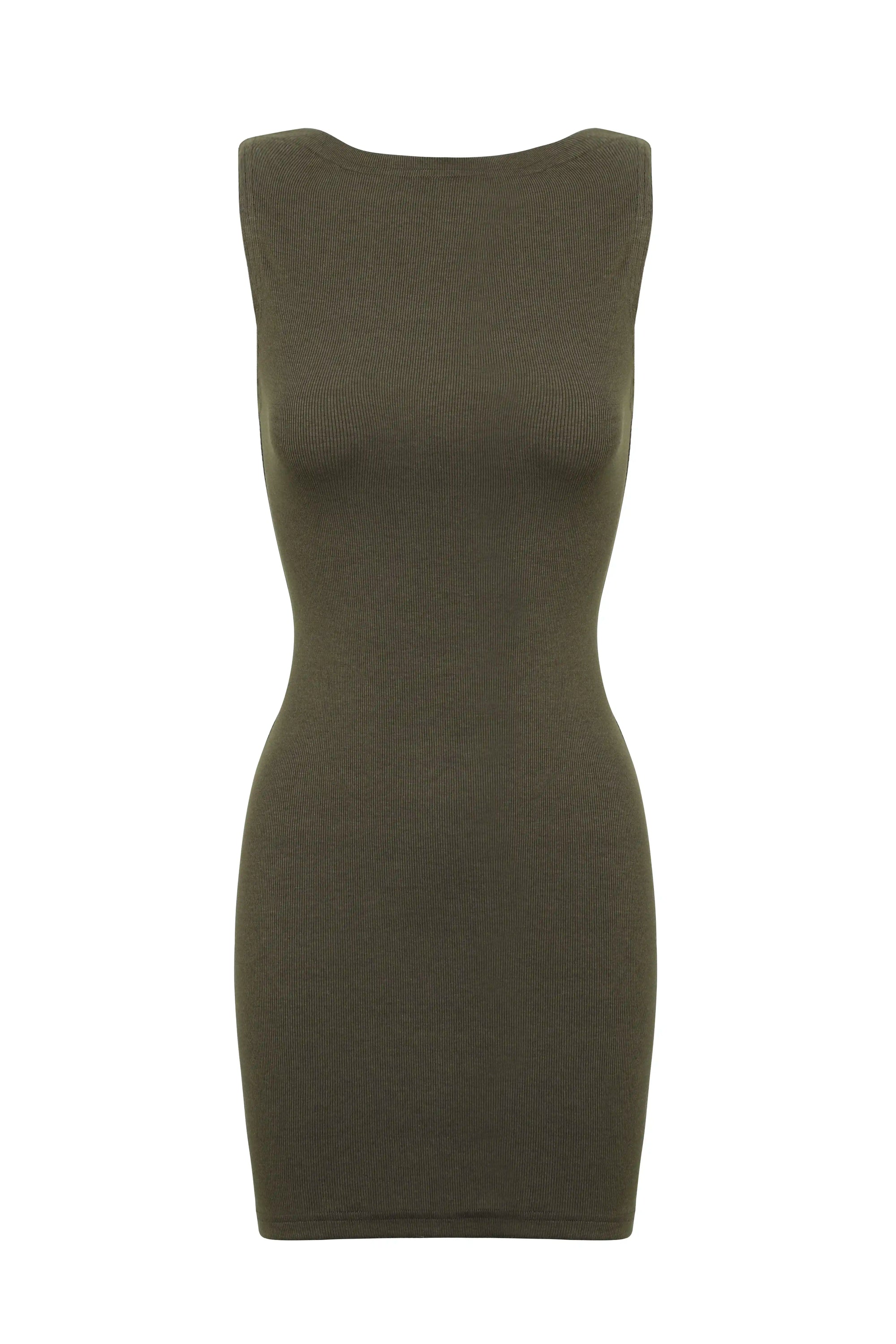 Sleeveless Bodycon Mini Dress