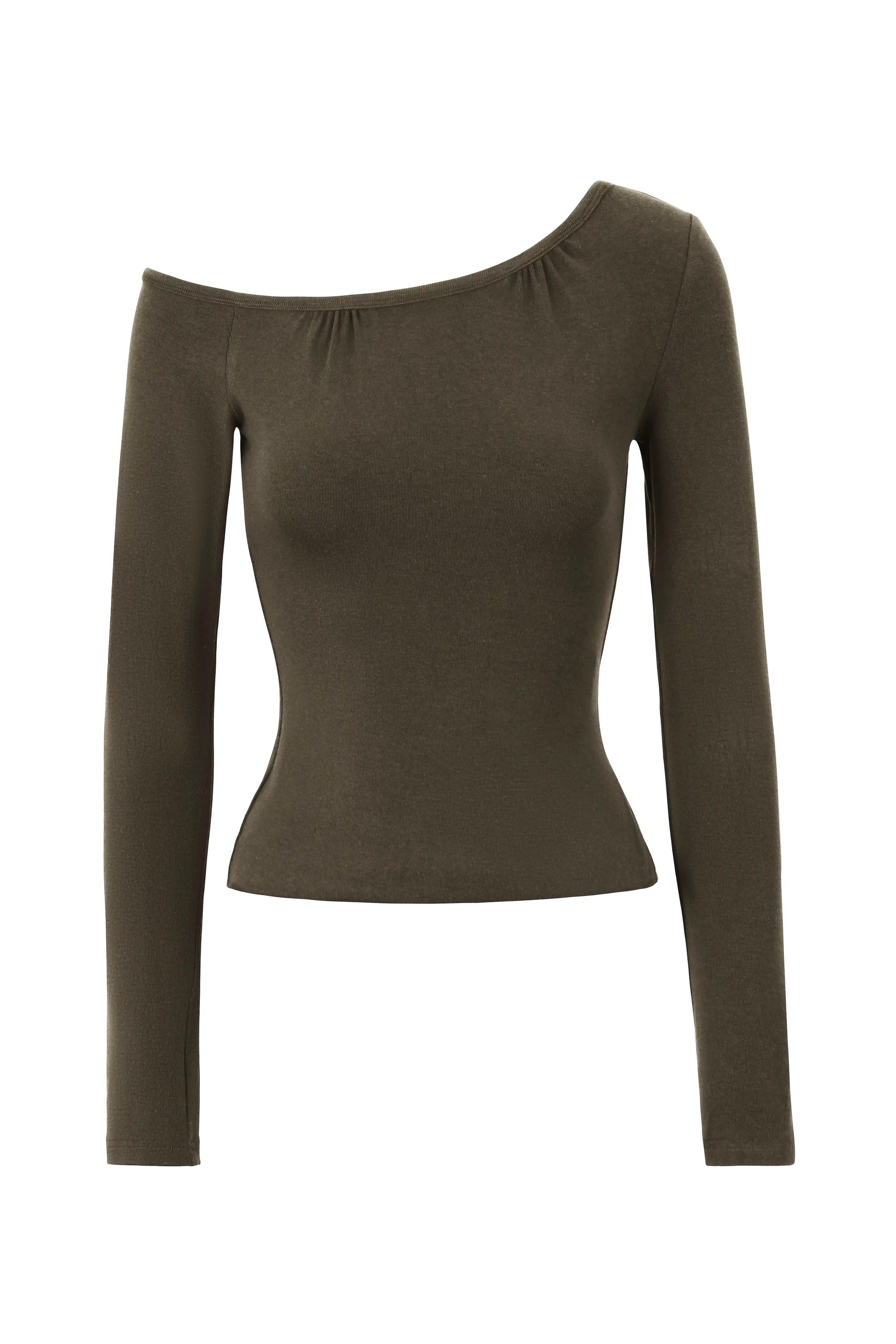 Off Shoulder Gathered Top