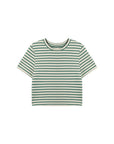 Strip Round Neck Casual T-Shirt