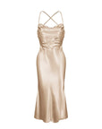 Satin Slip Mini Dress
