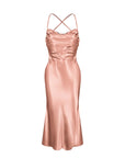Satin Slip Mini Dress