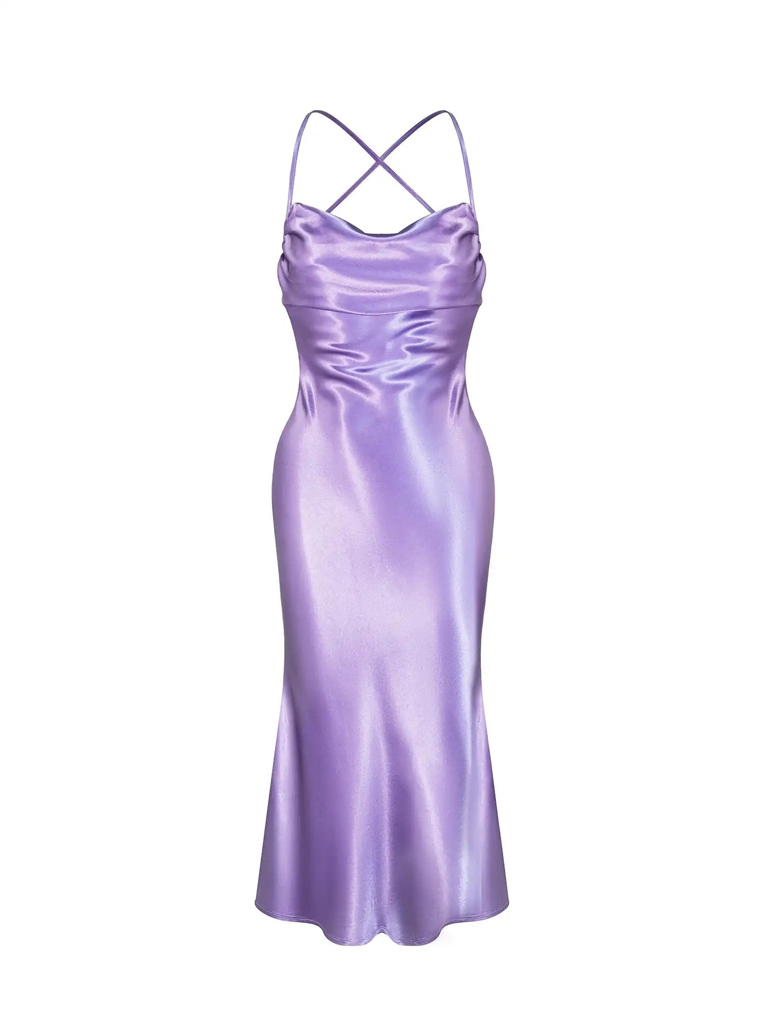Satin Slip Mini Dress