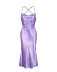 Satin Slip Mini Dress