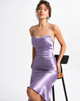 Satin Slip Mini Dress