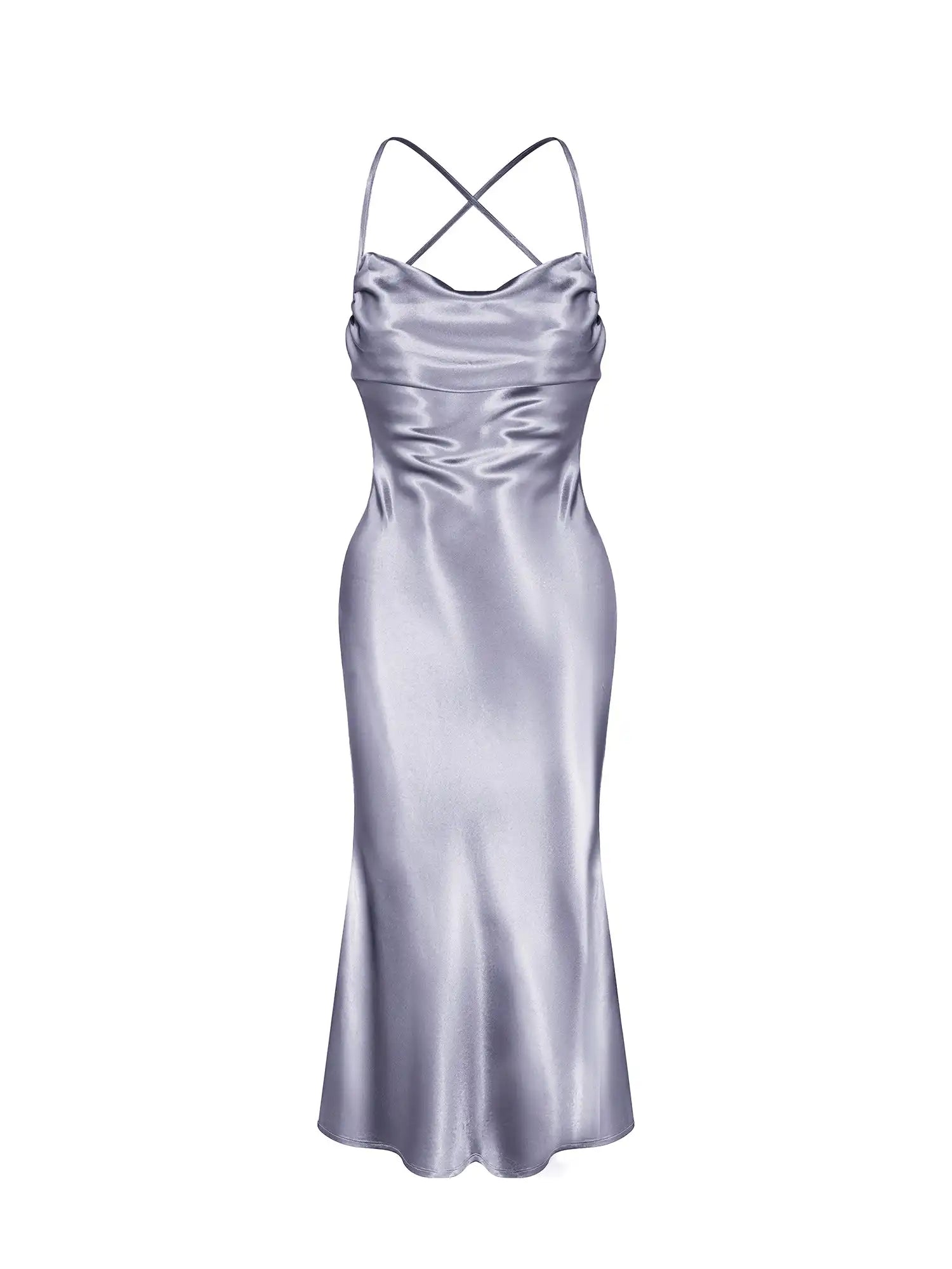 Satin Slip Mini Dress