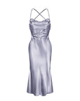 Satin Slip Mini Dress