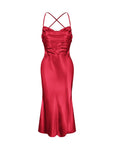 Satin Slip Mini Dress