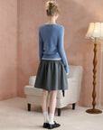 Argyle V-Neck Sweater
