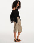 Convertible Off-Shoulder Cape Top