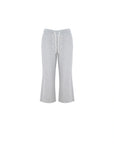 Cropped Wide-Leg Capri Pants
