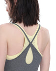 Cross-Back Layered Tank Top