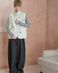 Double-Pleat Barrel-Leg Pants