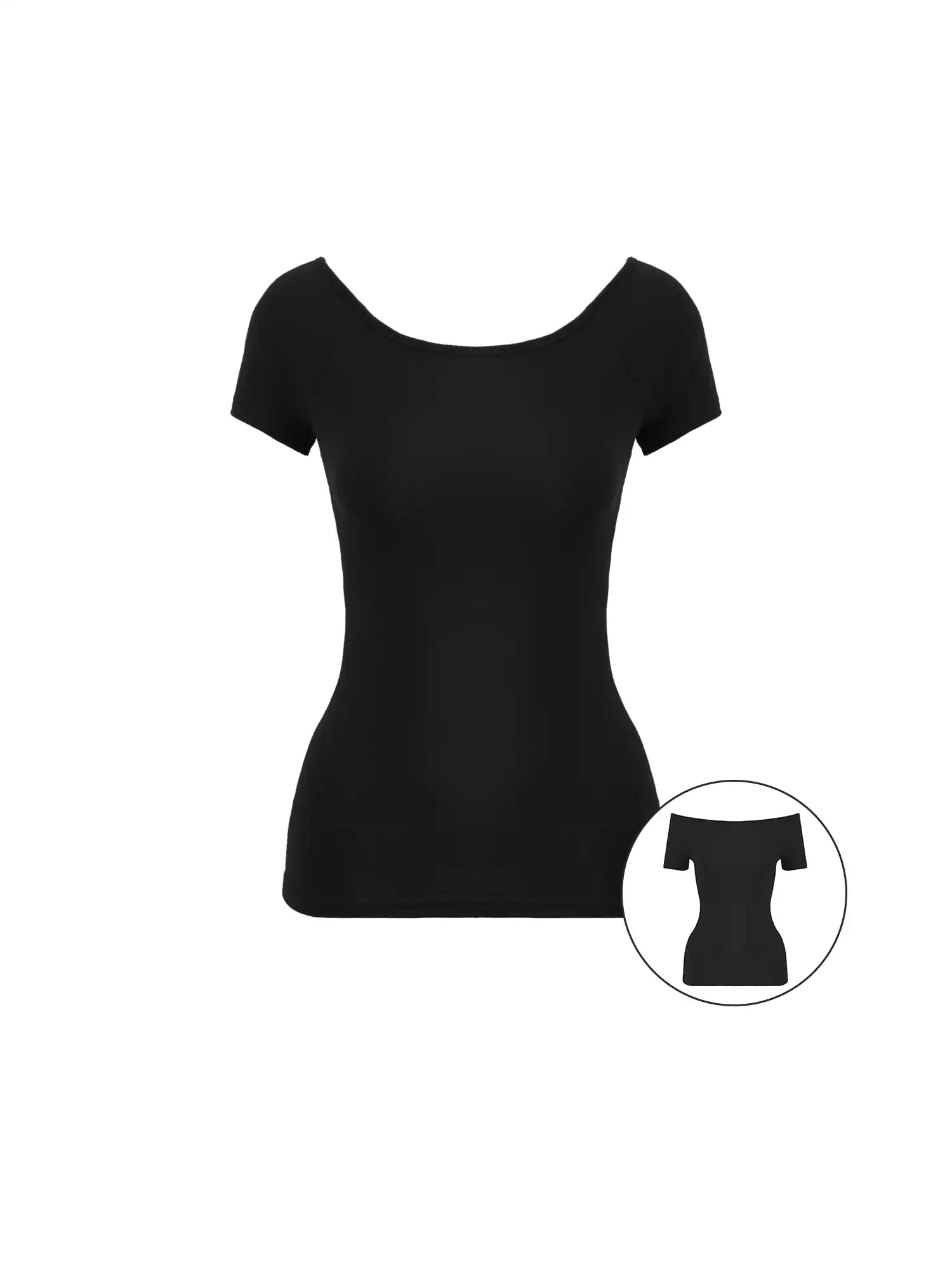 Multi-Wear Short Sleeve Top