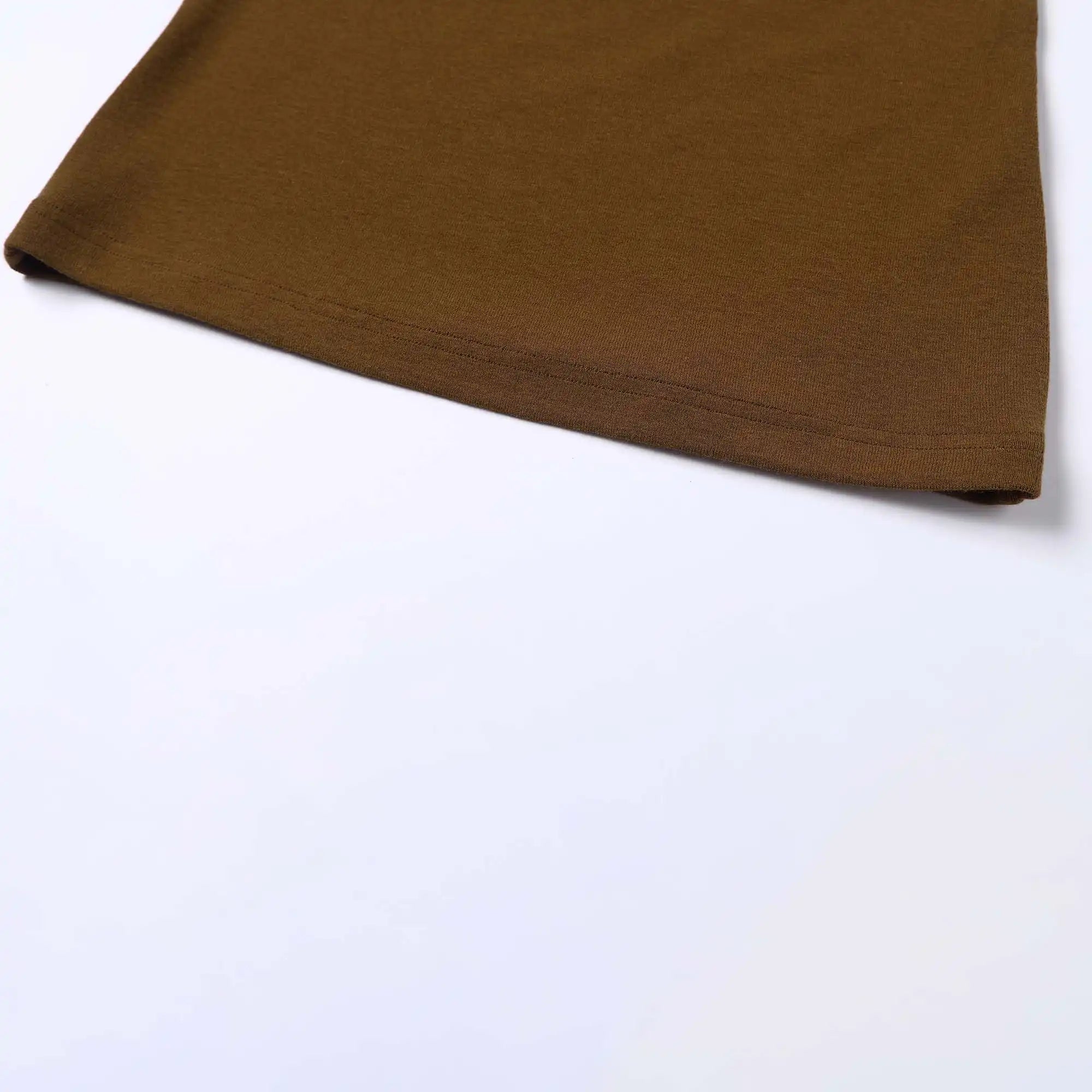 Thermal Mock Neck Hollow Chest Top