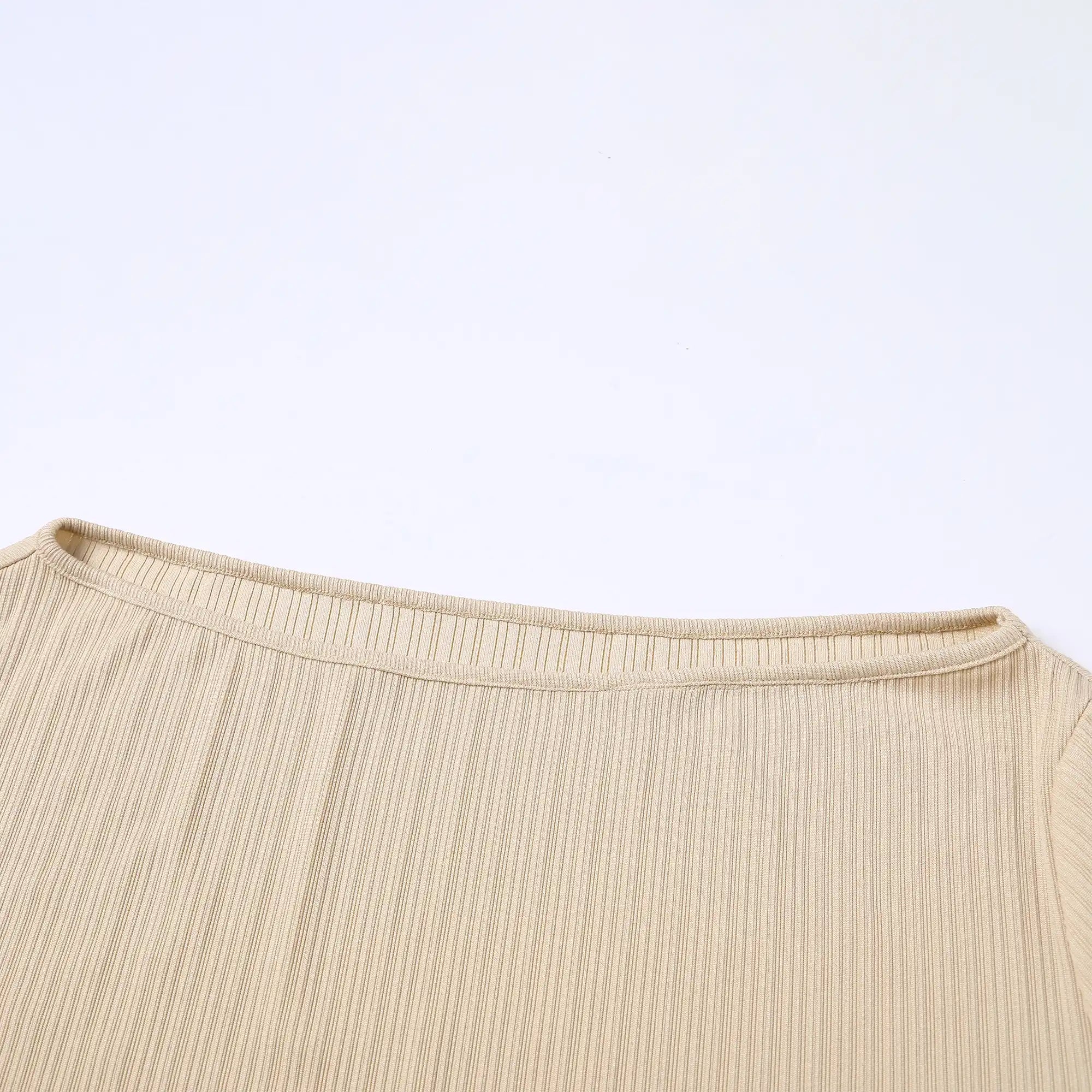 Boat Neck One Shoulder Top