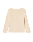 Boat Neck One Shoulder Top