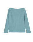 Boat Neck One Shoulder Top