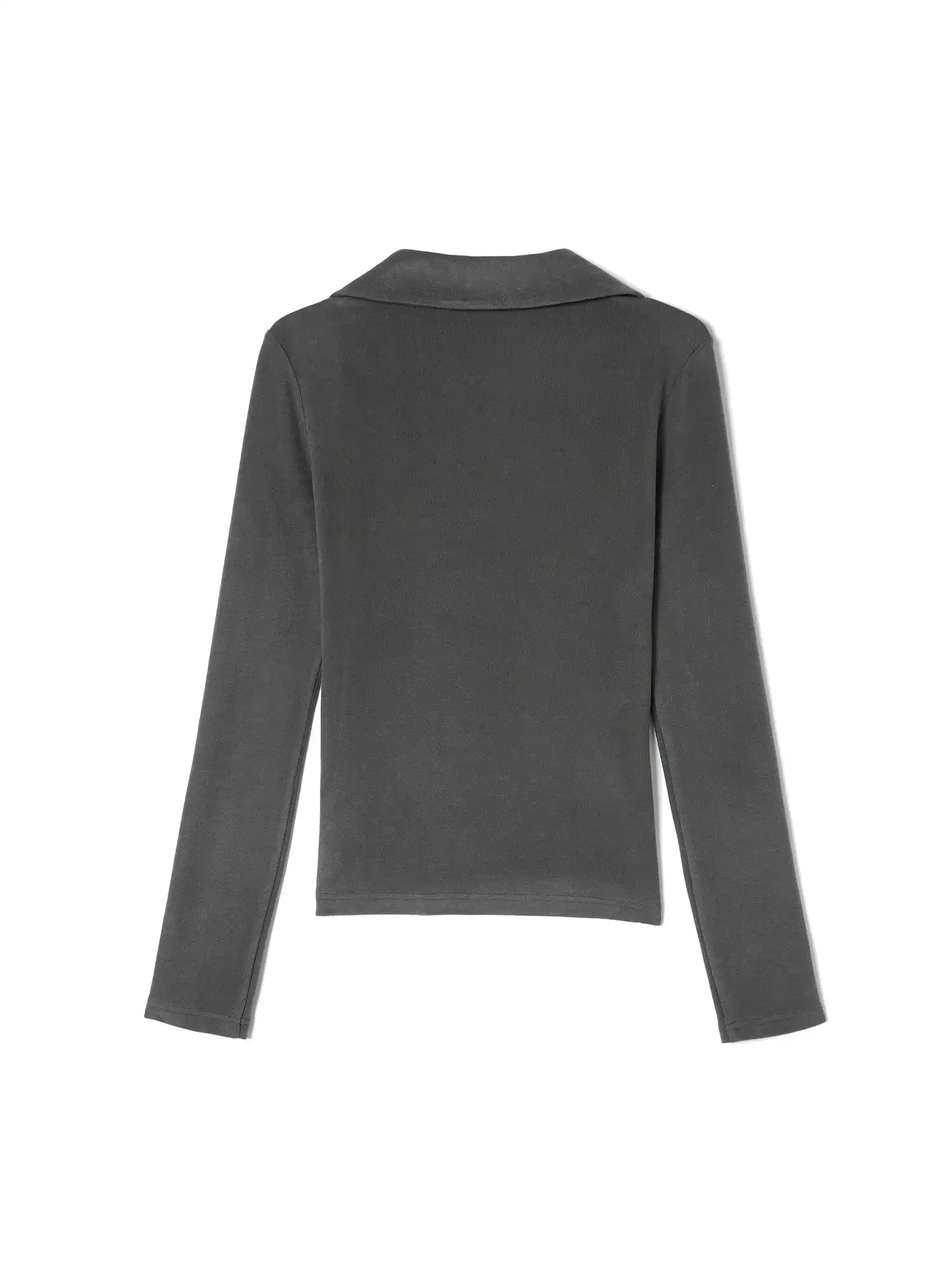 Thermal Cross V-Neck Top