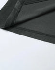 Thermal Cross V-Neck Top