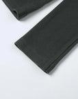Thermal Cross V-Neck Top
