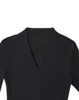 Thermal V-Neck Long Sleeve Top