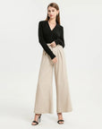 Thermal V-Neck Long Sleeve Top
