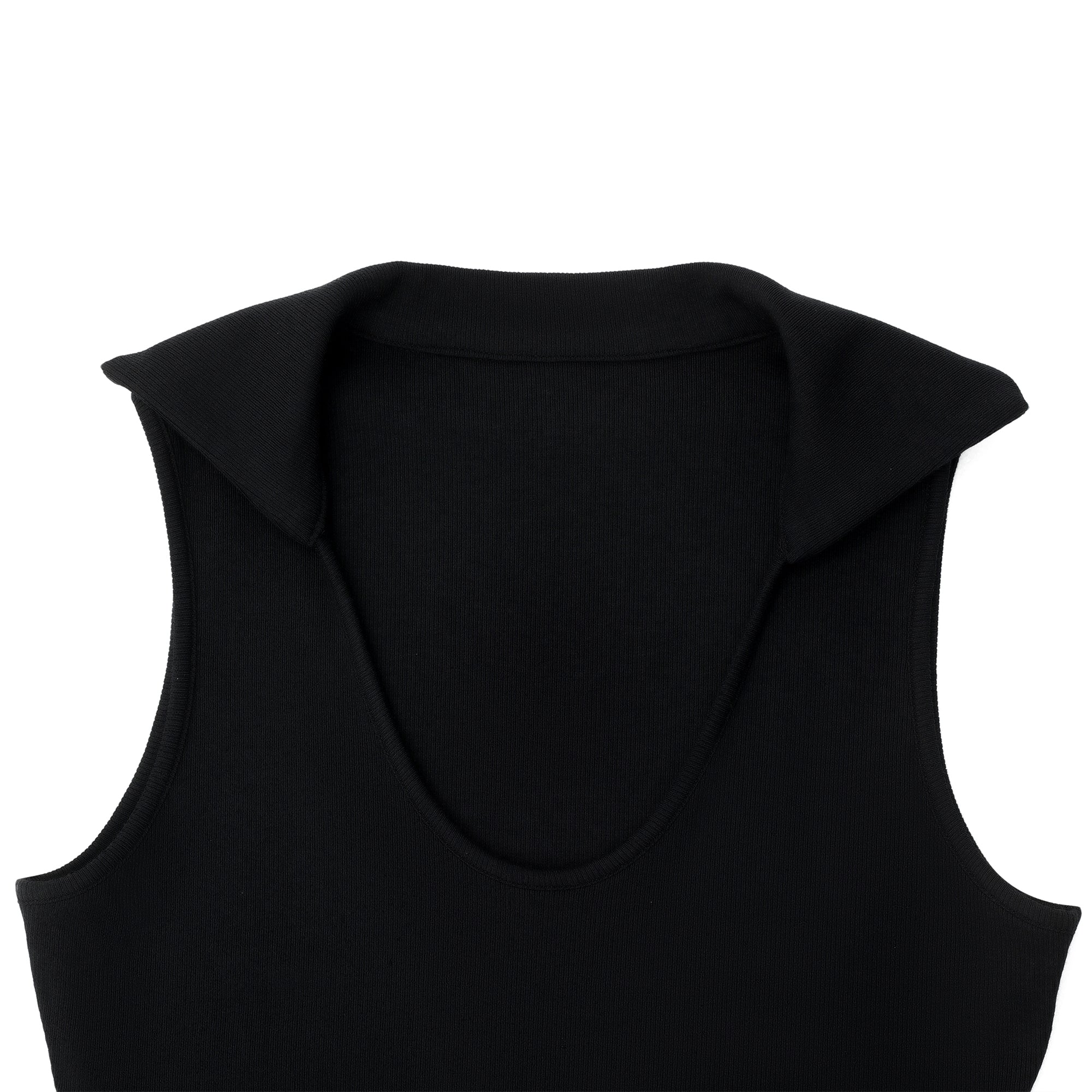 Vintage V-Neck Lapel Tank Top