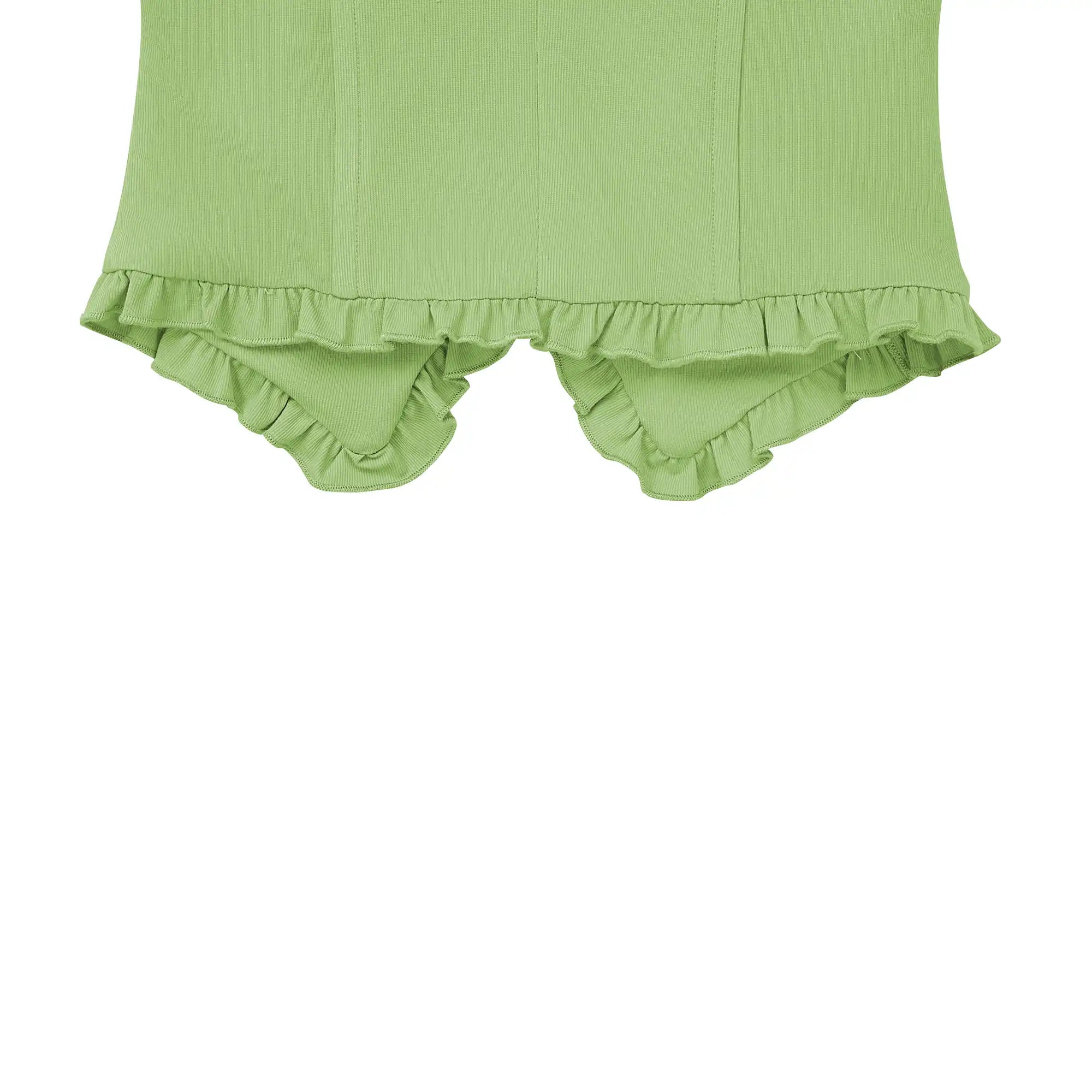 Icy Touch Ruffled Corset