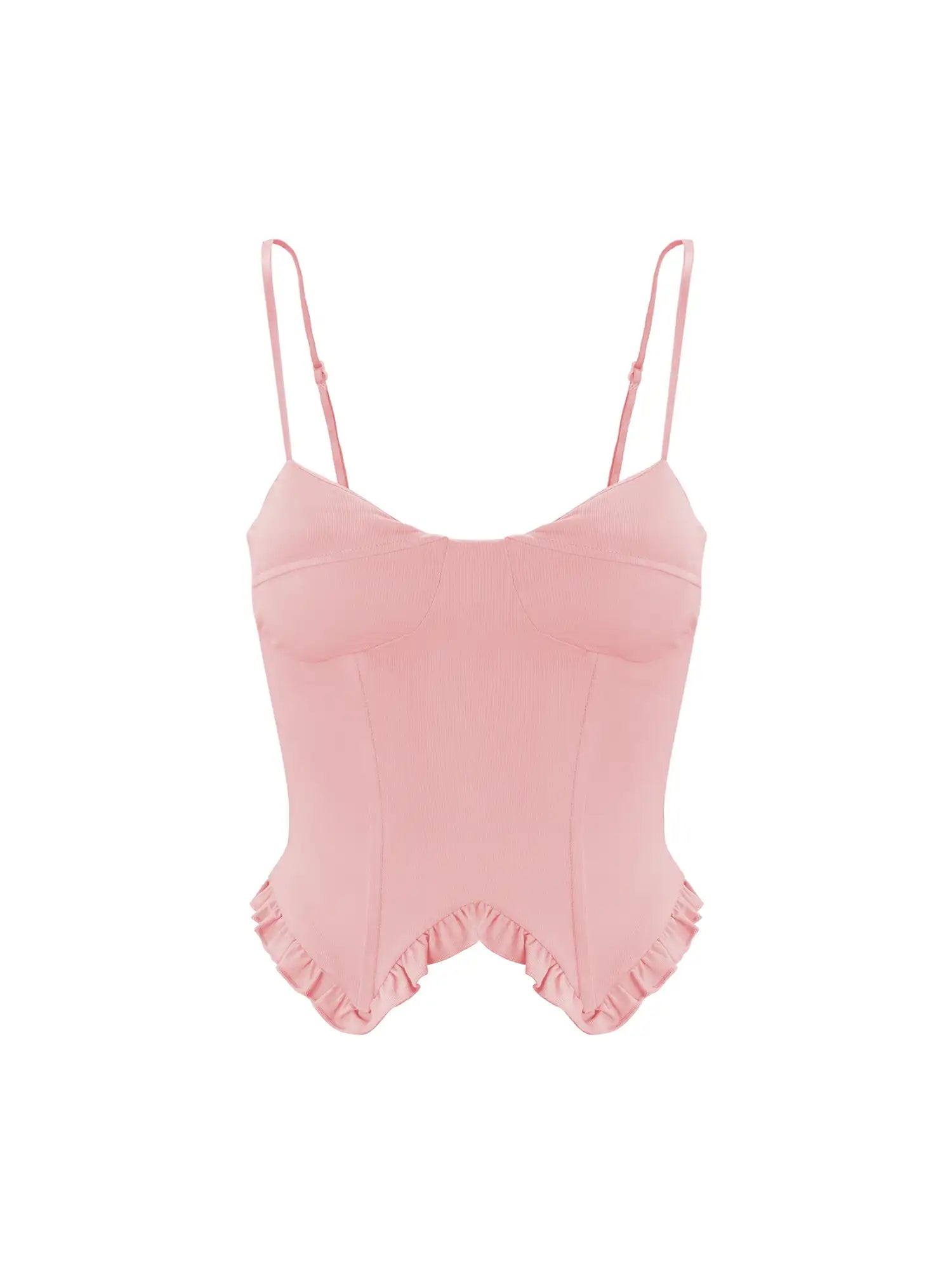 Icy Touch Ruffled Corset