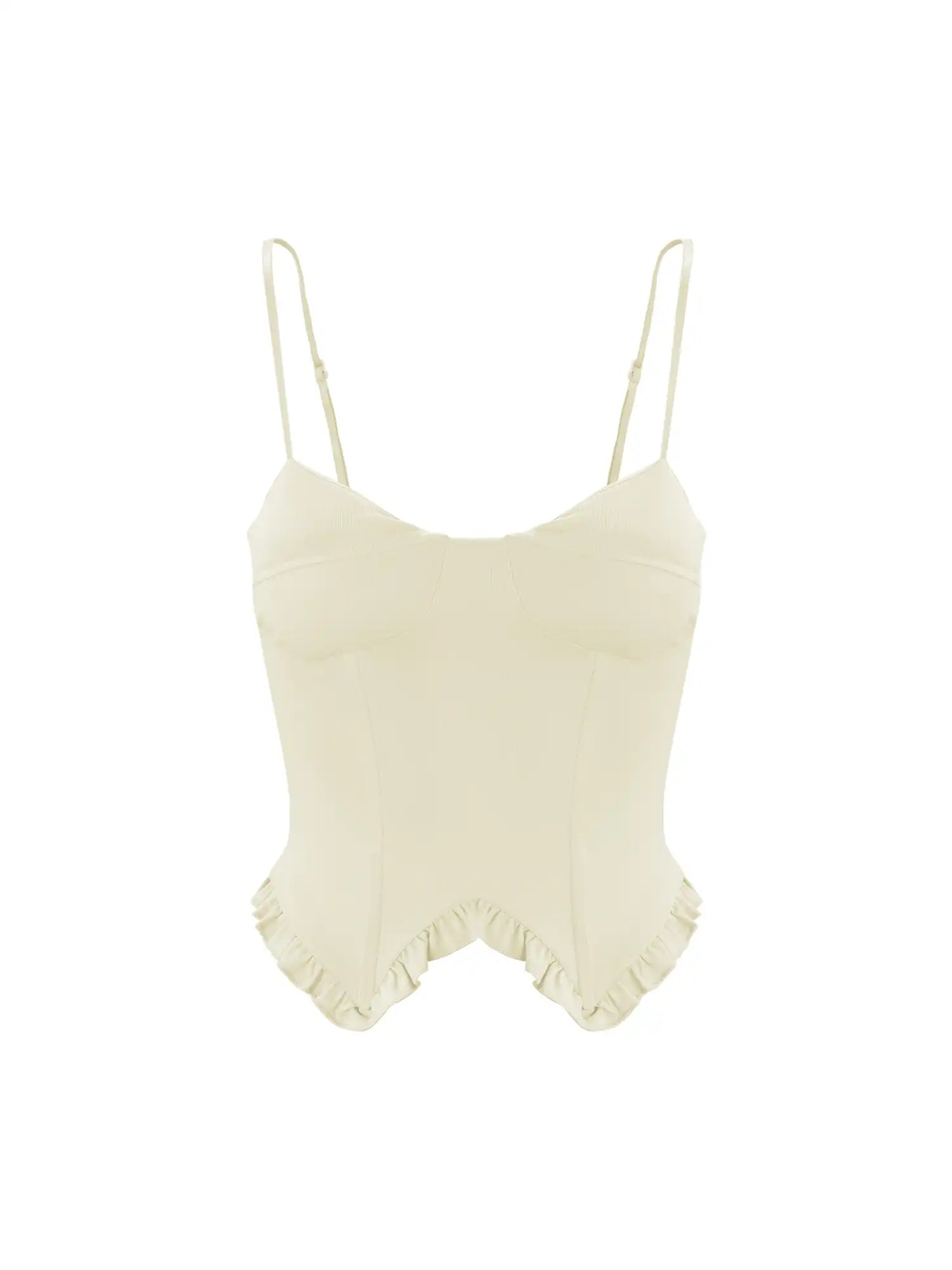 Icy Touch Ruffled Corset