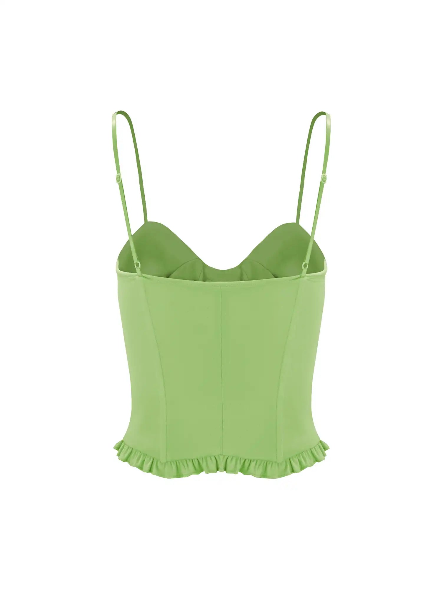 Icy Touch Ruffled Corset