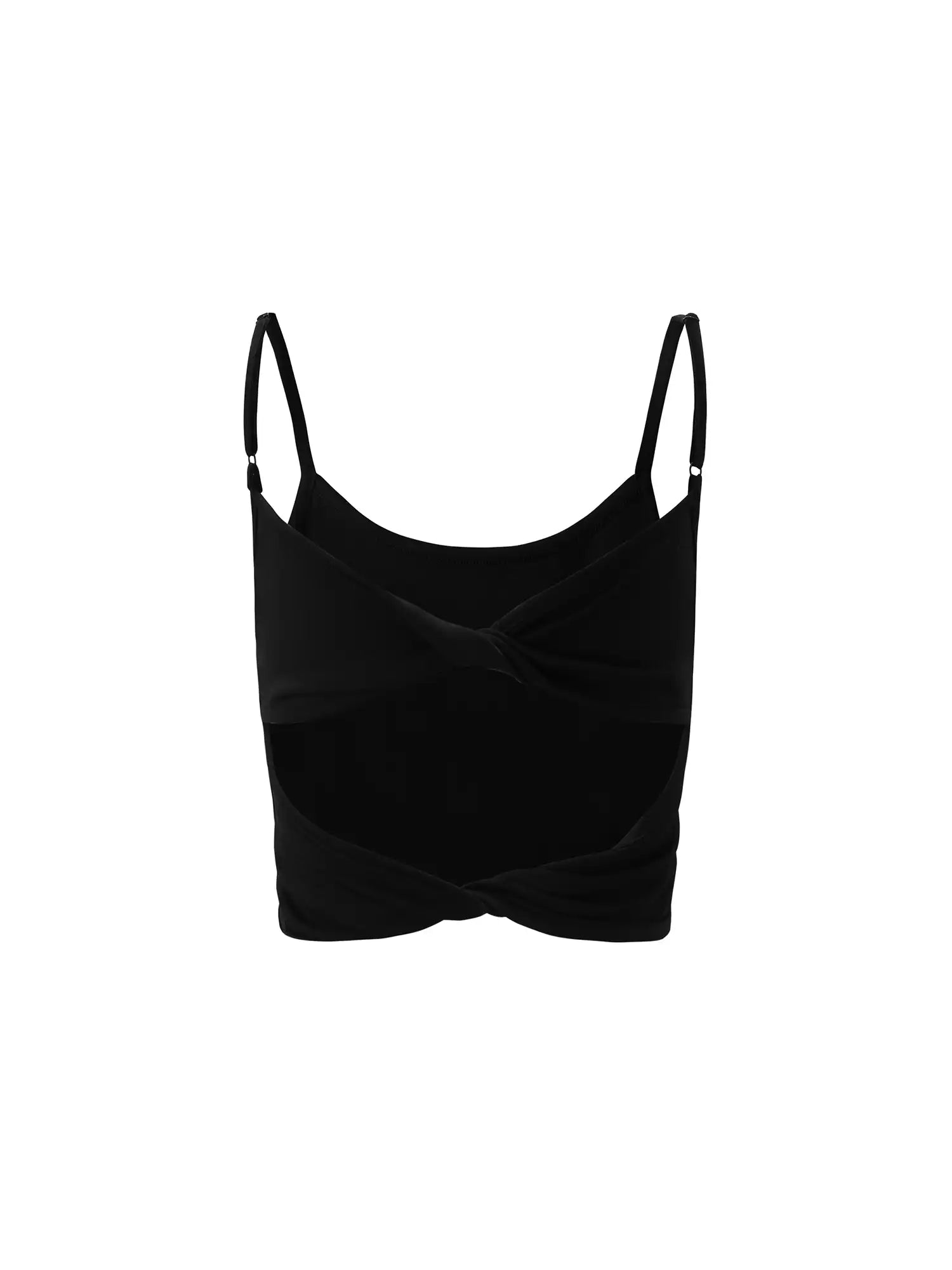 Low Back Butterfly Twist Tank Top