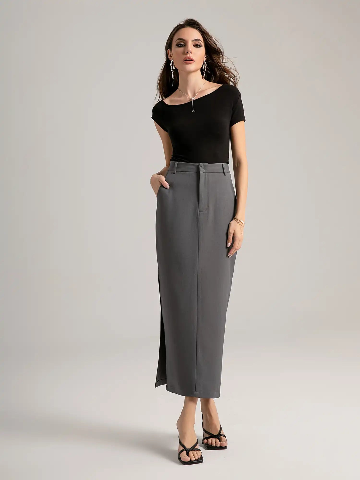 Ruched Sides Off-Shoulder Short Sleeve Top