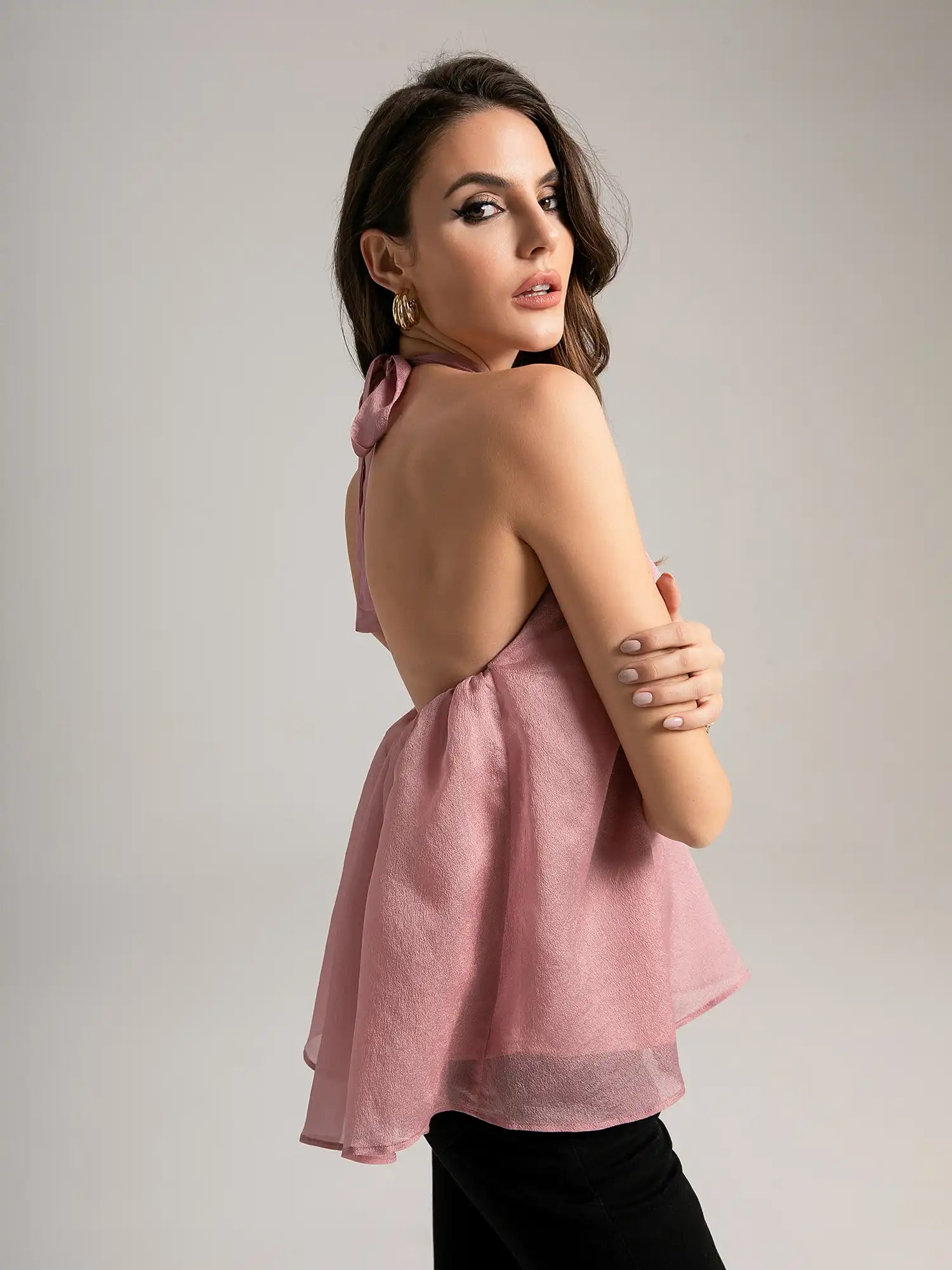 Halter Sleeveless Tank Top