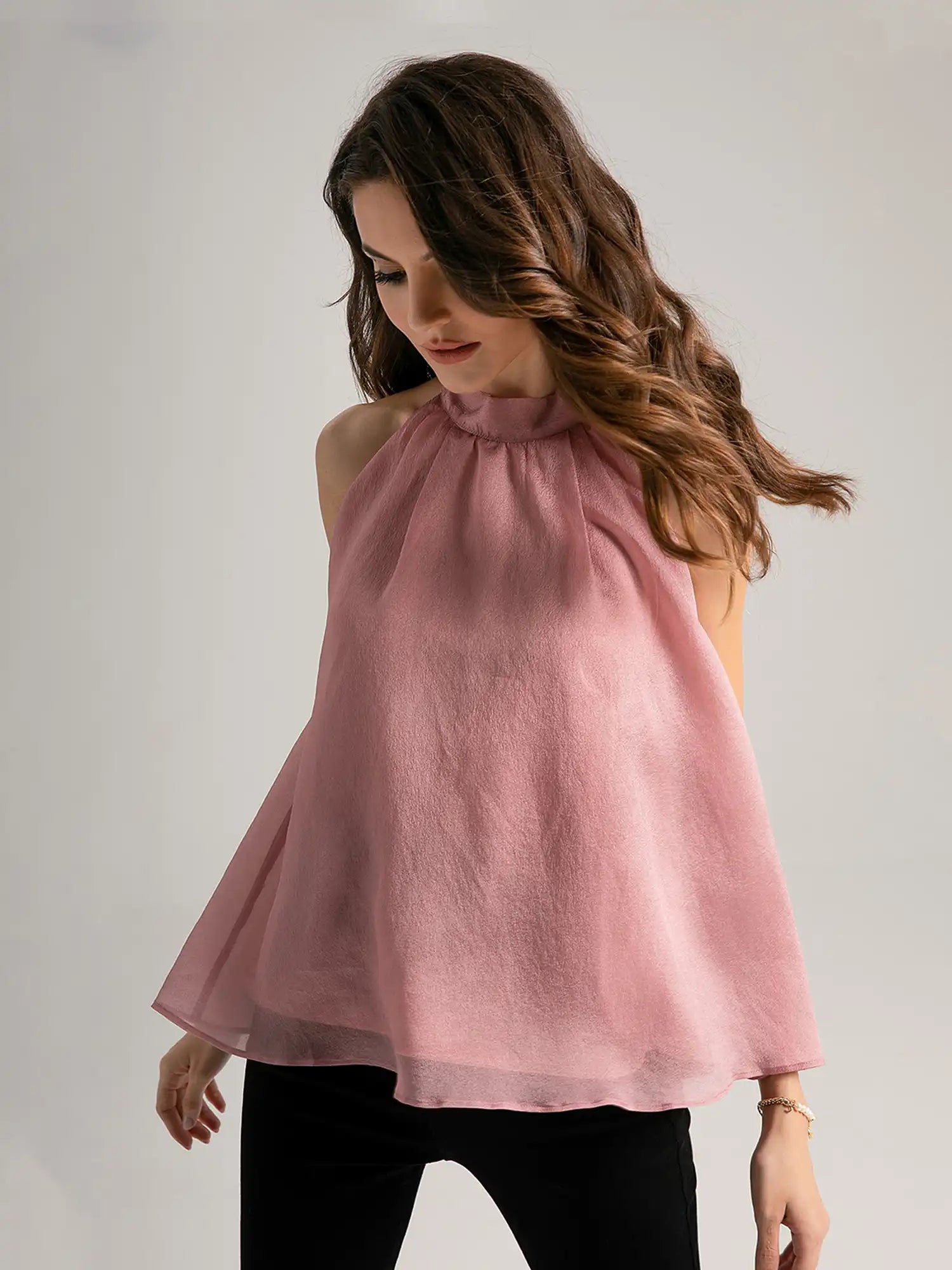 Halter Sleeveless Tank Top