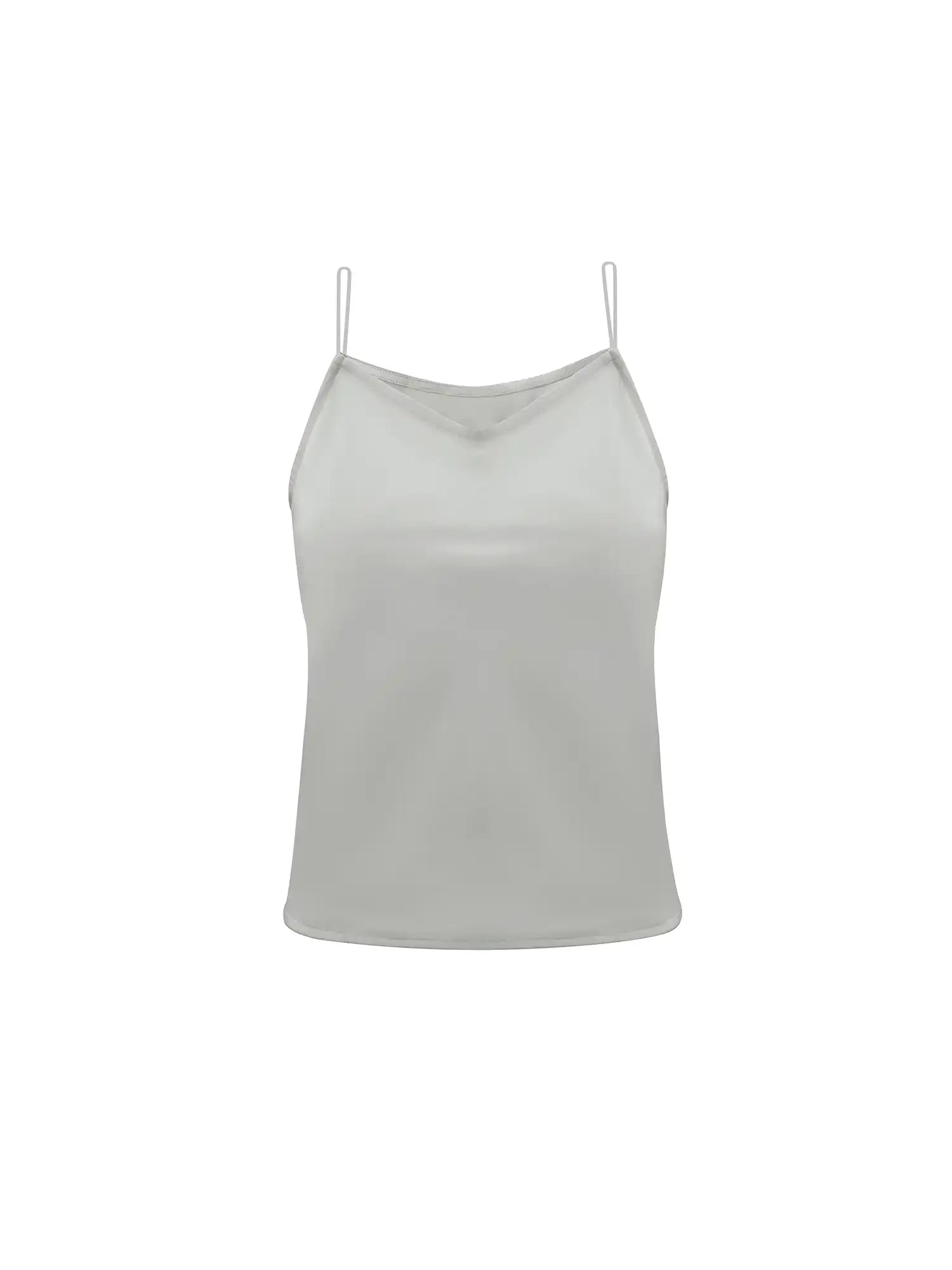 Buffed Silk-like Tank Top